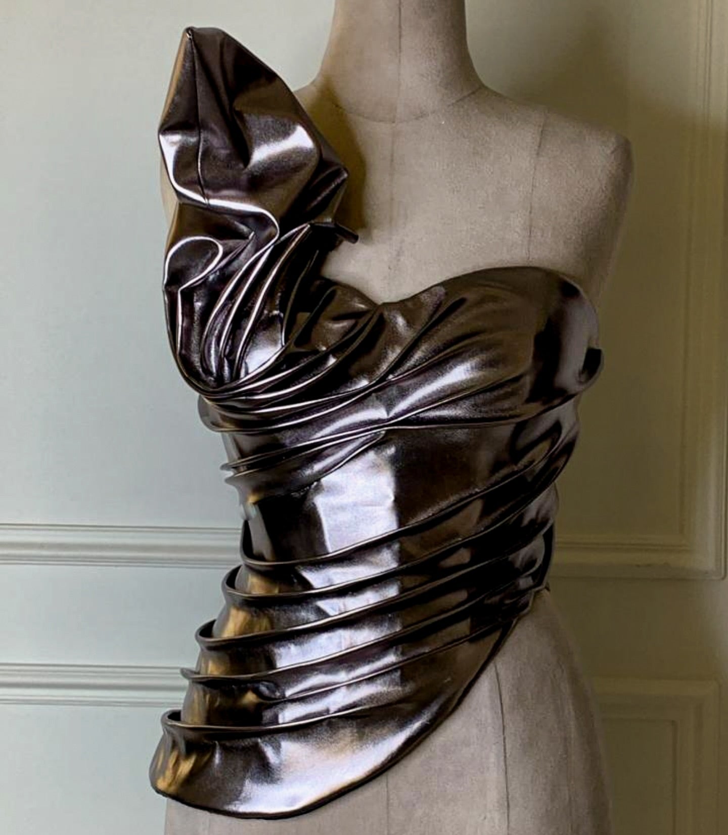 Liquid Metal Corset