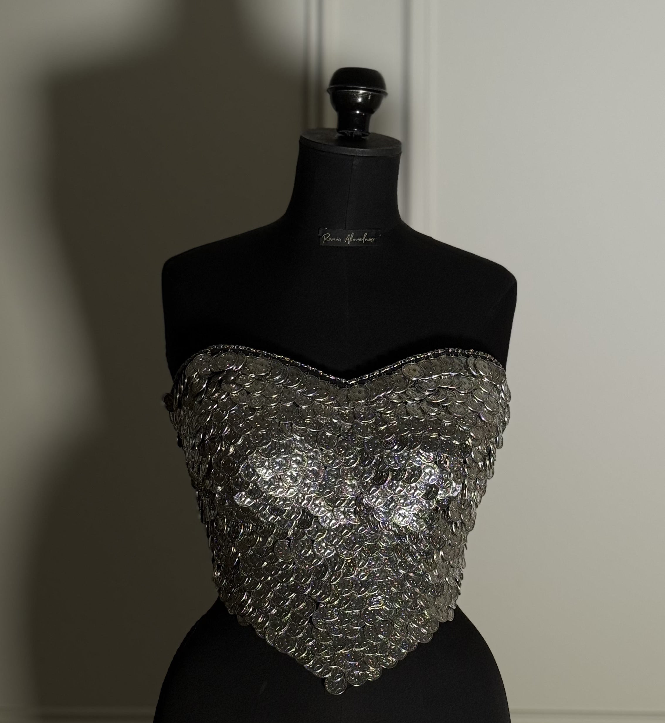 Imperial coin corset