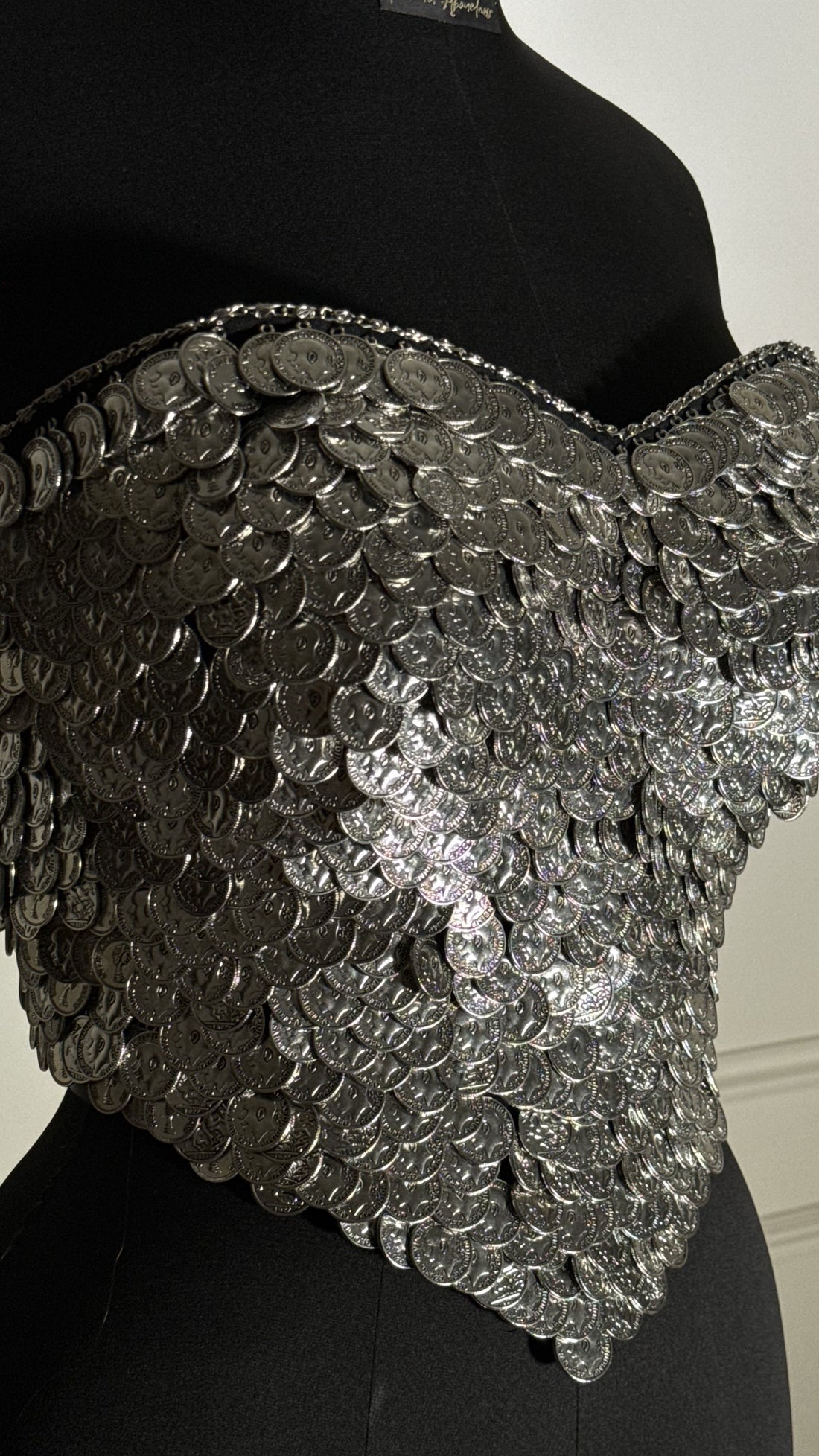 Imperial coin corset