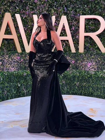 Midnight Éclat Gown